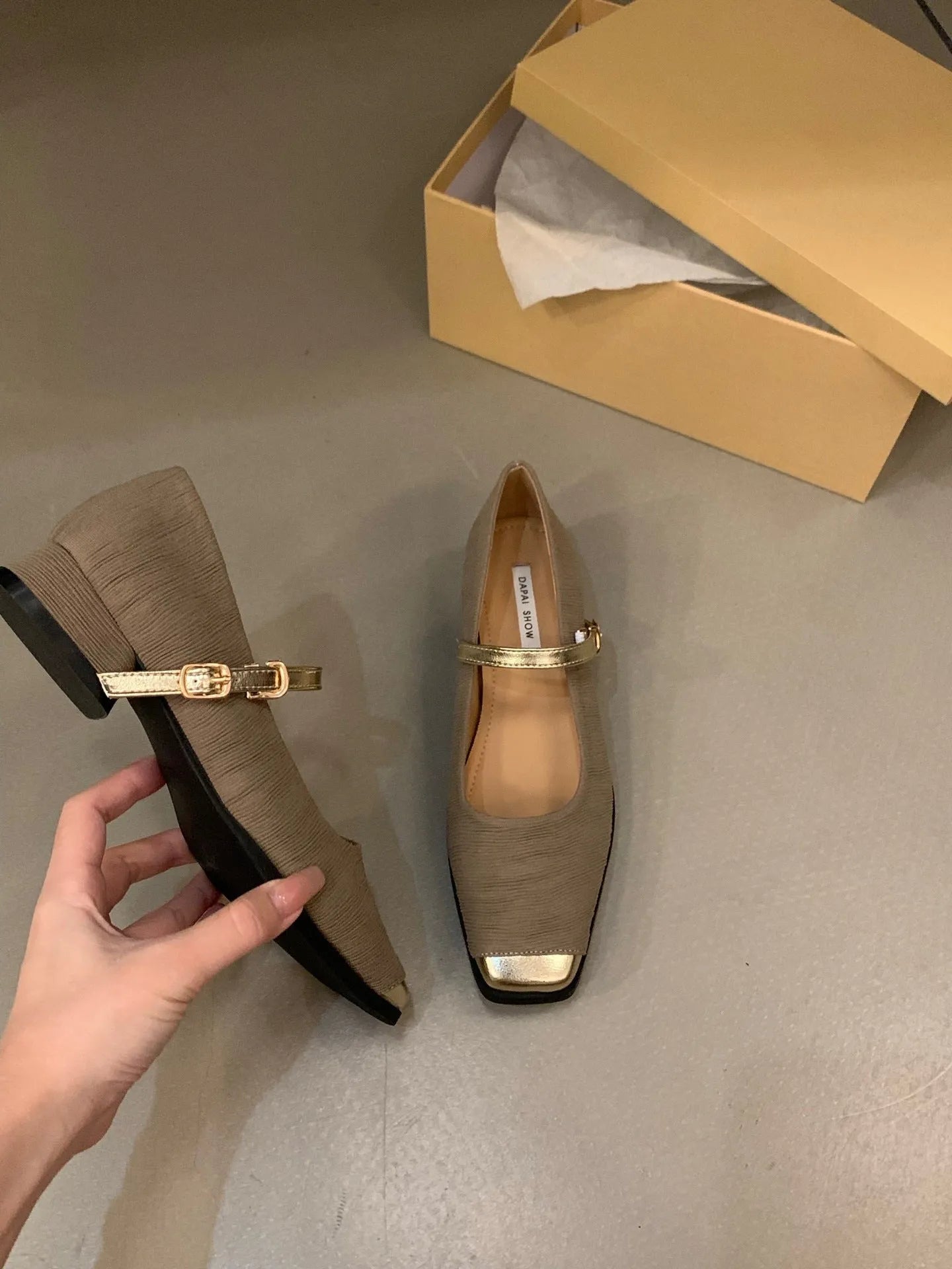 Heel French Classic Style Mary Jane Shoes - Bellarte Enchanté Heel French Classic Style Mary Jane Shoes